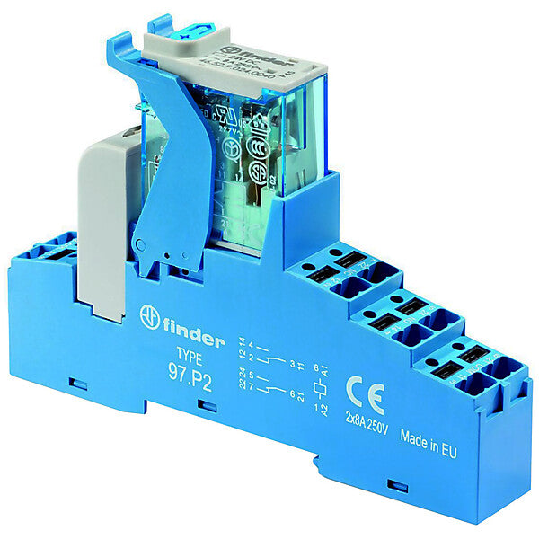 Finder Koppelrelais 2 Wechsler 8A 4C.P2.9.024.0050